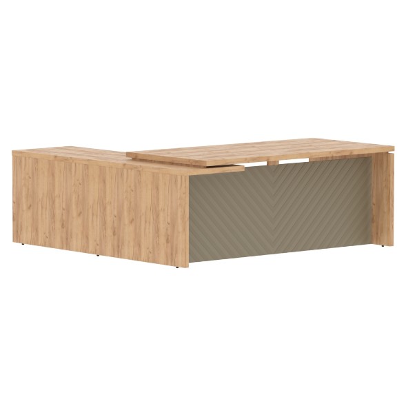 Стол руководителя TLCT 2020(R) 2000х2000х750 TORR LUX во Владимире 