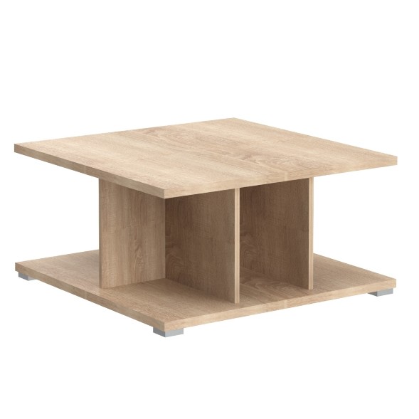 Стол журнальный CT 888 Дуб Сонома светлый 800х800х400 COFFEE во Владимире 