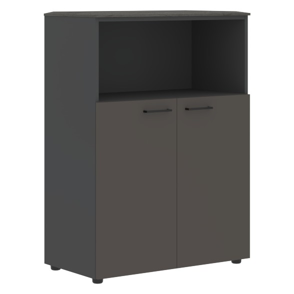 Шкаф с глухими малыми дверьми и топом JMC 85.3 856х452х1184 JAY во Владимире 