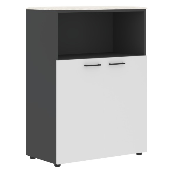 Шкаф с глухими малыми дверьми и топом JMC 85.3 856х452х1184 JAY во Владимире 