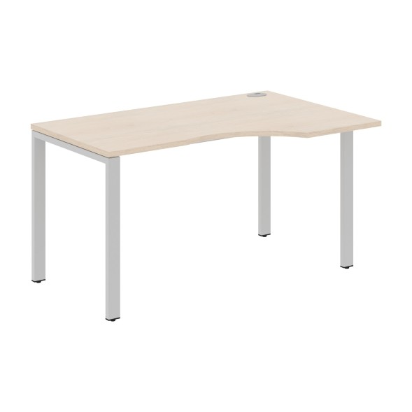 Стол эргономичный XS6CET 149(R) белый/антрацит 1400х900х750 XTEN-S60 во Владимире 