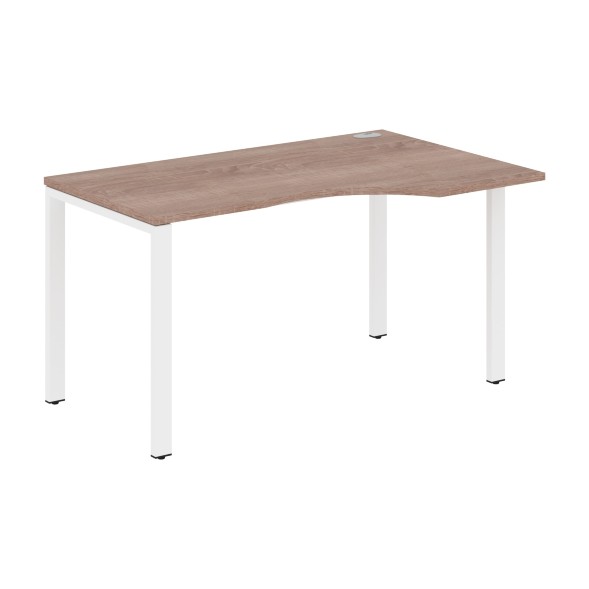 Стол эргономичный XS6CET 149(R) белый/антрацит 1400х900х750 XTEN-S60 во Владимире 