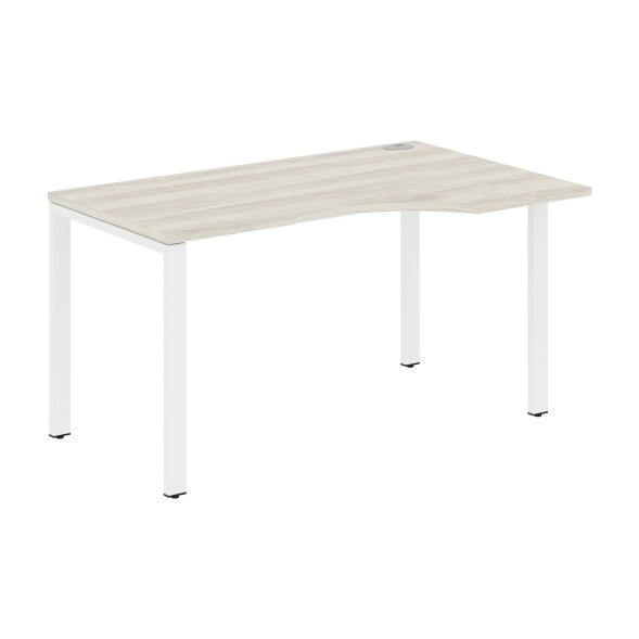 Стол эргономичный XS6CET 149(R) белый/антрацит 1400х900х750 XTEN-S60 во Владимире 