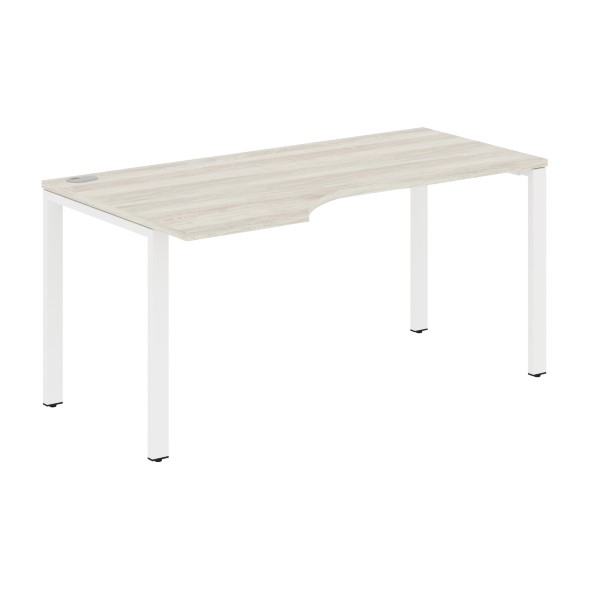 Стол эргономичный XS6CET 169(L) белый/антрацит 1600х900х750 XTEN-S60 во Владимире 