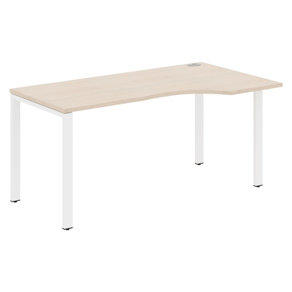 Стол эргономичный XS6CET 169(R) белый/антрацит 1600х900х750 XTEN-S60 во Владимире 