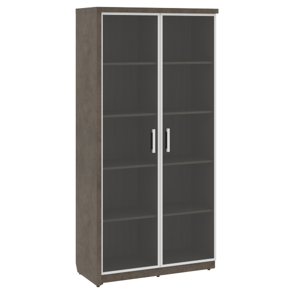 Шкаф СФ-534883 Бетон чикаго тем F187 ST9/Графит/Черный 1035х454,5х2083 WOOD&amp;amp;STONE во Владимире 