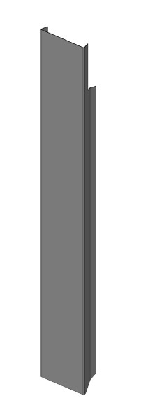 Комплект внешних картеров декоративных для опор стола DVB-01(PL) 93х33х672 IMAGO-M во Владимире 