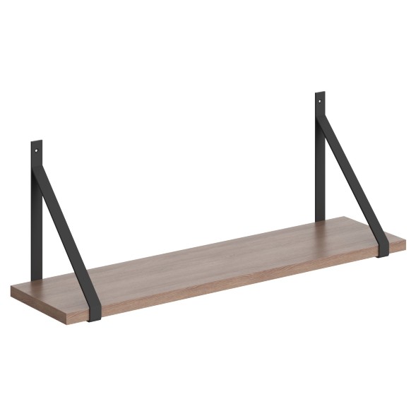 Полка с полкодержателями SH1-GINO 830х210х300 COFFEE во Владимире 