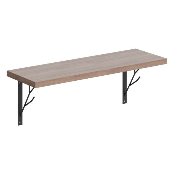 Полка с полкодержателями SH2-TREE 630х210х222 COFFEE во Владимире 