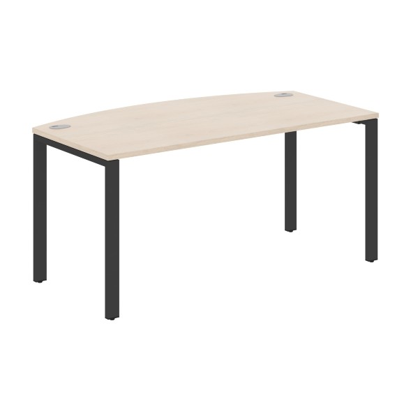 Стол руководителя XS6ET 169 белый/антрацит 1600х867х750 XTEN-S60 во Владимире 