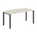 Стол руководителя XS6ET 169 белый/антрацит 1600х867х750 XTEN-S60 во Владимире 