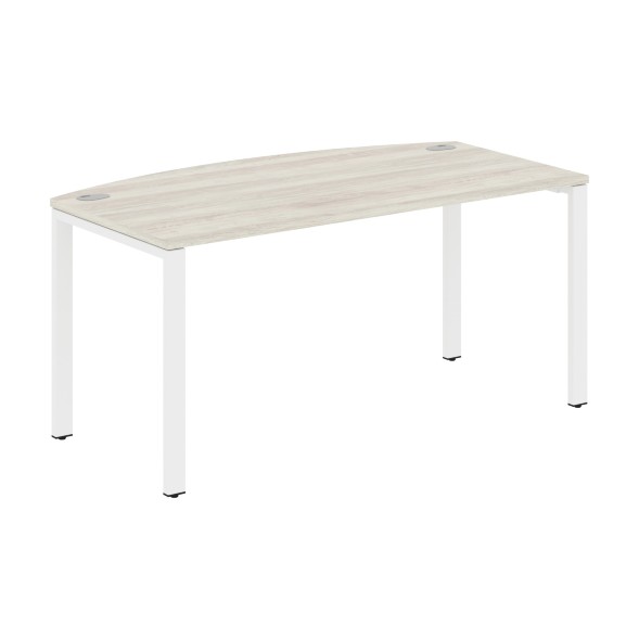 Стол руководителя XS6ET 169 белый/антрацит 1600х867х750 XTEN-S60 во Владимире 