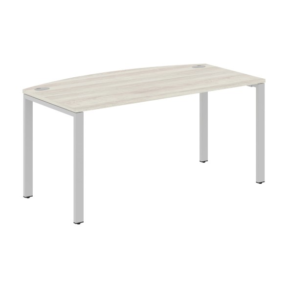 Стол руководителя XS6ET 169 белый/антрацит 1600х867х750 XTEN-S60 во Владимире 