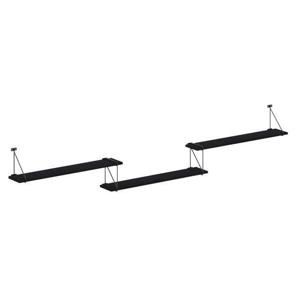 Полка с полкодержателями SH3-ROD/BAR 2380х166х392 COFFEE во Владимире 