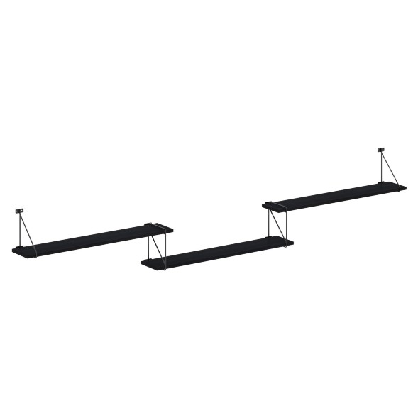 Полка с полкодержателями SH3-ROD/BAR 2380х166х392 COFFEE во Владимире 