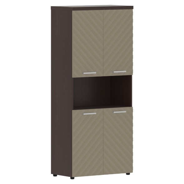 Шкаф с комплектами малых дверей и топом TLHC 85.4 856х450х1968 TORR LUX во Владимире 