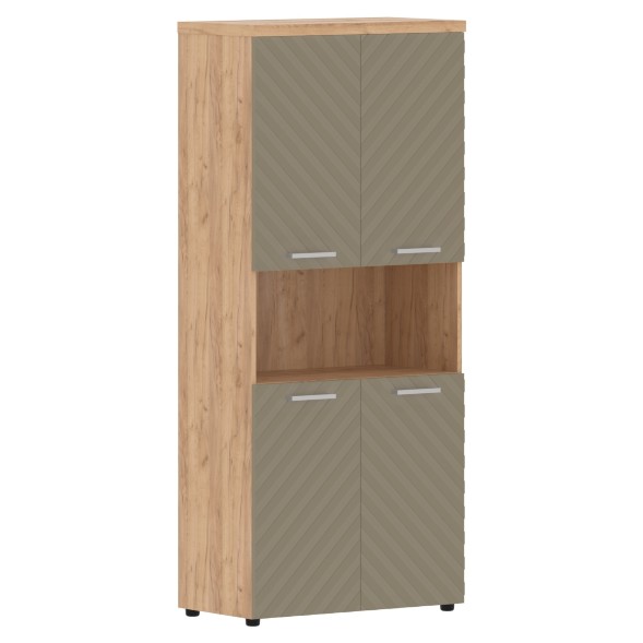 Шкаф с комплектами малых дверей и топом TLHC 85.4 856х450х1968 TORR LUX во Владимире 