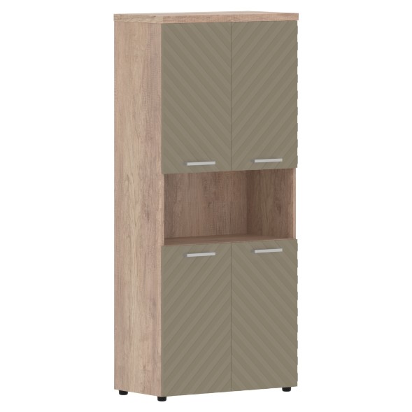 Шкаф с комплектами малых дверей и топом TLHC 85.4 856х450х1968 TORR LUX во Владимире 