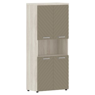 Шкаф с комплектами малых дверей и топом TLHC 85.4 856х450х1968 TORR LUX