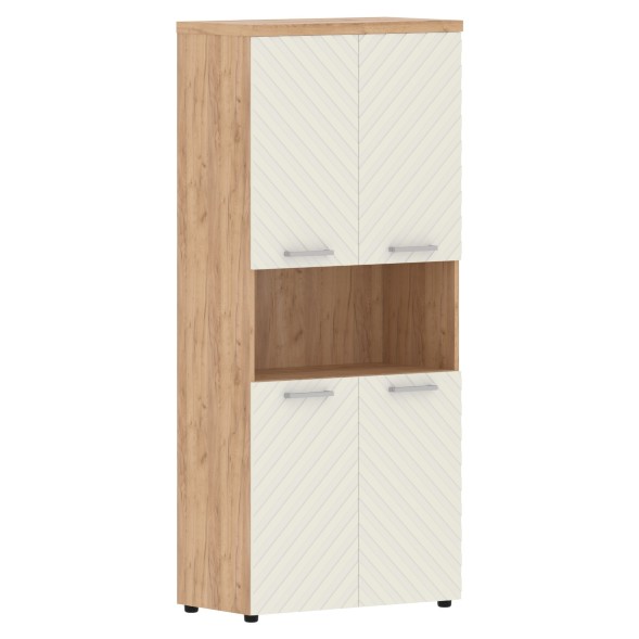 Шкаф с комплектами малых дверей и топом TLHC 85.4 856х450х1968 TORR LUX во Владимире 