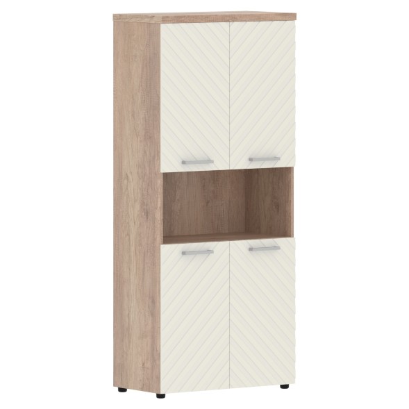 Шкаф с комплектами малых дверей и топом TLHC 85.4 856х450х1968 TORR LUX во Владимире 