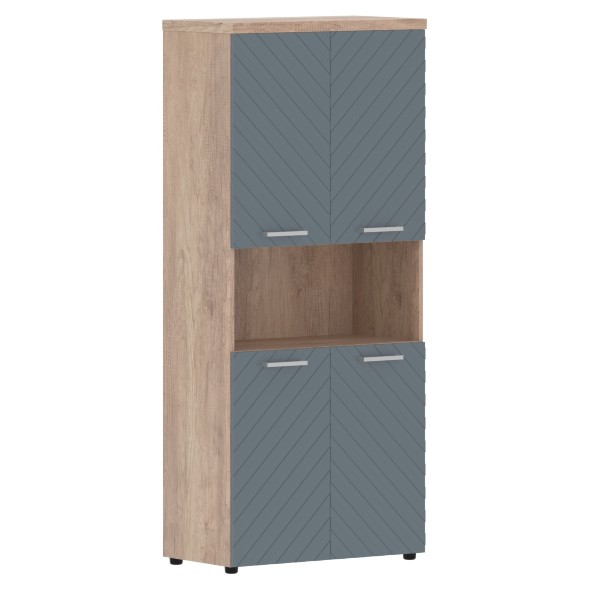 Шкаф с комплектами малых дверей и топом TLHC 85.4 856х450х1968 TORR LUX во Владимире 