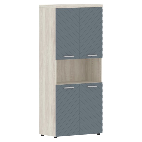 Шкаф с комплектами малых дверей и топом TLHC 85.4 856х450х1968 TORR LUX во Владимире 