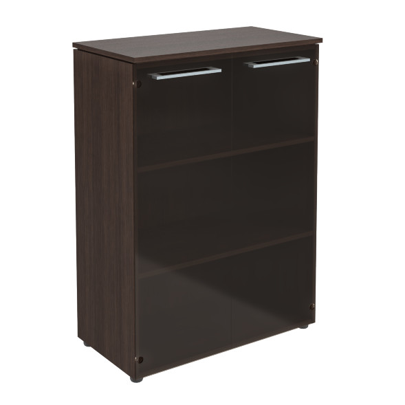 Шкаф со стеклянными дверьми MMC 85.2 854х423х1188 MORRIS во Владимире 