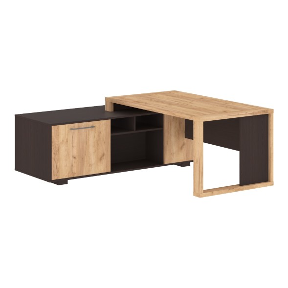 Стол руководителя с тумбой ACT 1918(L) 1900х1800х750 ALTO во Владимире 