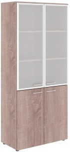 Шкаф комбинированный с топом WHC 85.7 Дуб Сонома 856х432х1949 WAVE