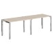 Стол 2-х местный XGWST 2470.1 2400х700х750 XTEN GLOSS во Владимире 