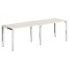 Стол 2-х местный XGWST 2470.1 2400х700х750 XTEN GLOSS во Владимире 