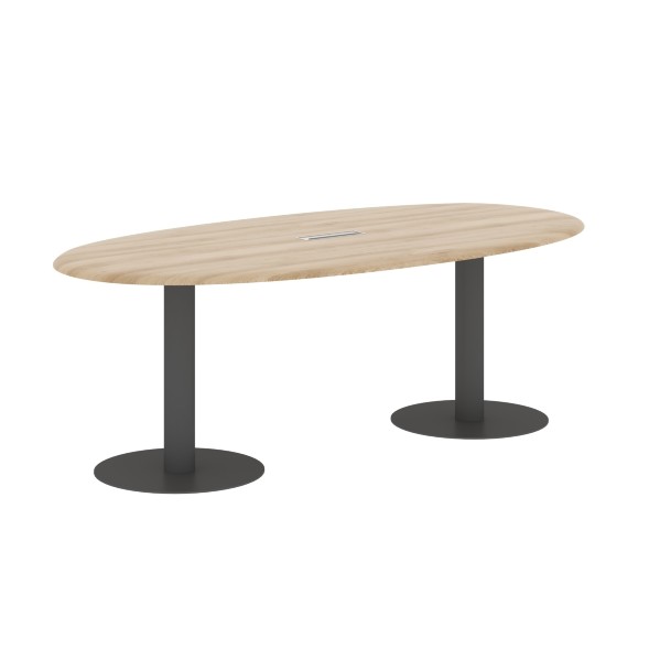 Конференц стол WOST 2211 2200х1100х754 WAVE во Владимире 