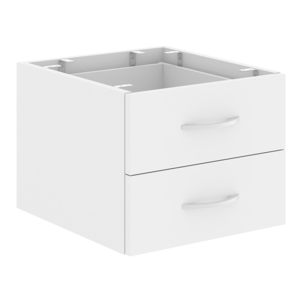 Тумба подвесная дву ящичная СРС-2V.1 407х448х325 IMAGO PLUS во Владимире 