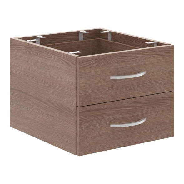 Тумба подвесная дву ящичная СРС-2V.1 407х448х325 IMAGO PLUS во Владимире 