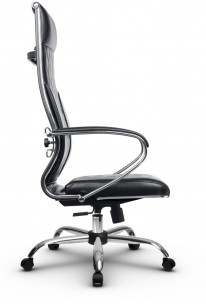 Кресло офисное Metta L NewLeather  (хром ов. сеч.)