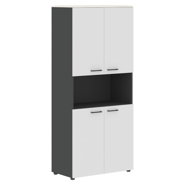 Шкаф с 2-мя комп-ми глухих малых дверей и топом JHC 85.4 856х452х1949 JAY во Владимире 