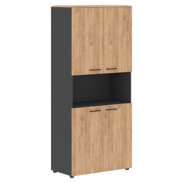 Шкаф с 2-мя комп-ми глухих малых дверей и топом JHC 85.4 856х452х1949 JAY во Владимире 