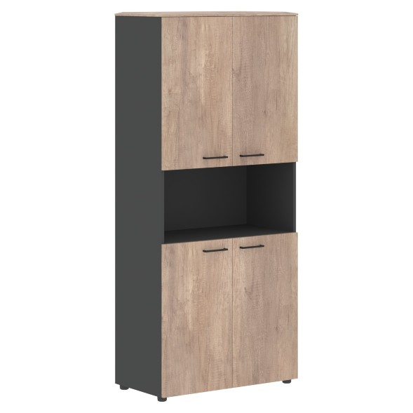 Шкаф с 2-мя комп-ми глухих малых дверей и топом JHC 85.4 856х452х1949 JAY во Владимире 