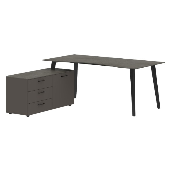 Стол руководителя с тумбой JCT 1818(L) 1800х1800х750 JAY во Владимире 