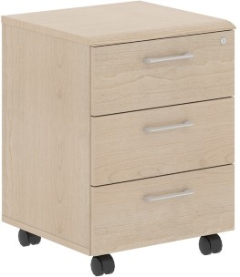 Тумба мобильная WMC-3D.A Бук Тиара 465х450х628 WAVE