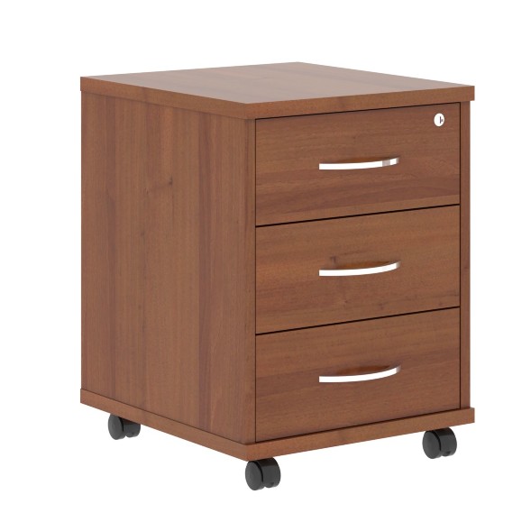 Тумба подкатная ТМ-3 Орех с фолдингом 412*450*551 IMAGO во Владимире 