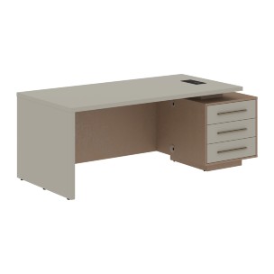 Стол руководителя с тумбой VCT 2090(R) 2000х900х750 VELION